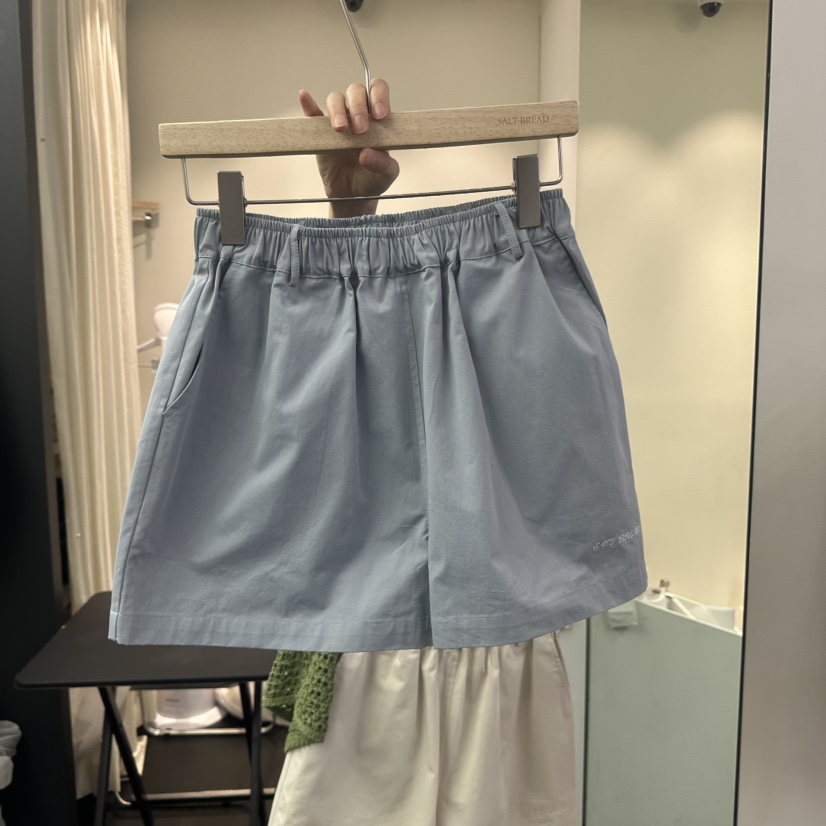 SALT BREAD韓國直郵實拍女士新款26春夏推薦休閑26夏季短褲SALT BREAD短褲圖色1