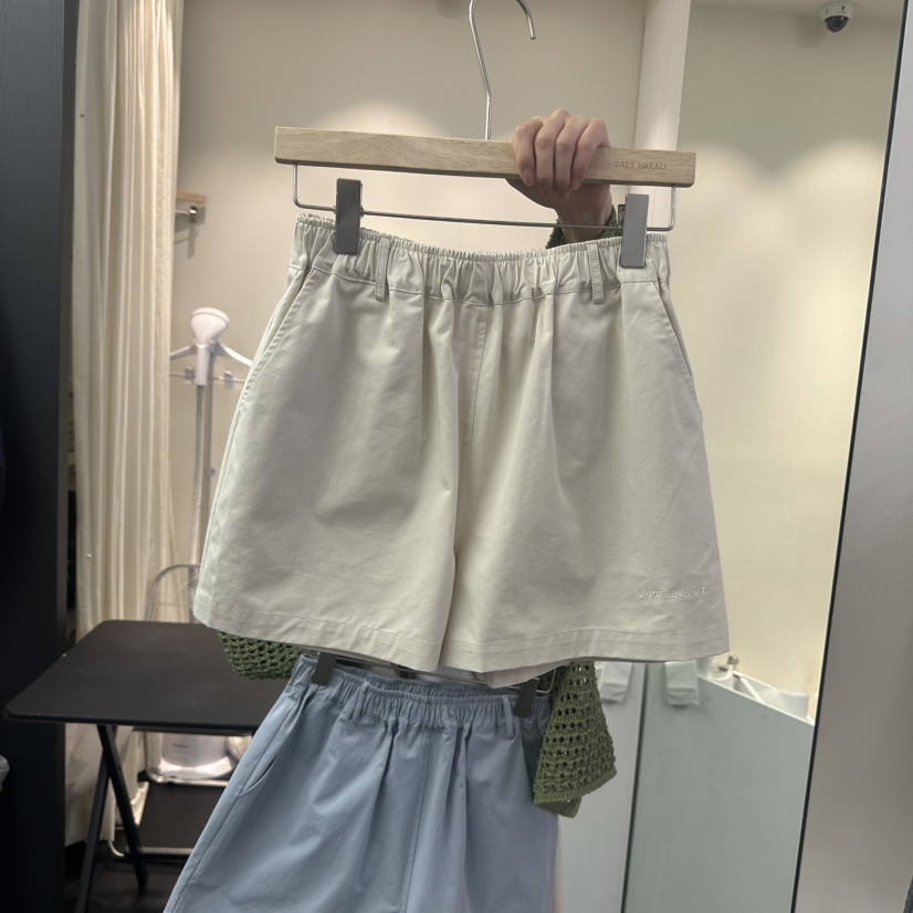 SALT BREAD韓國直郵實拍女士新款26春夏推薦休閑26夏季短褲SALT BREAD短褲圖色2