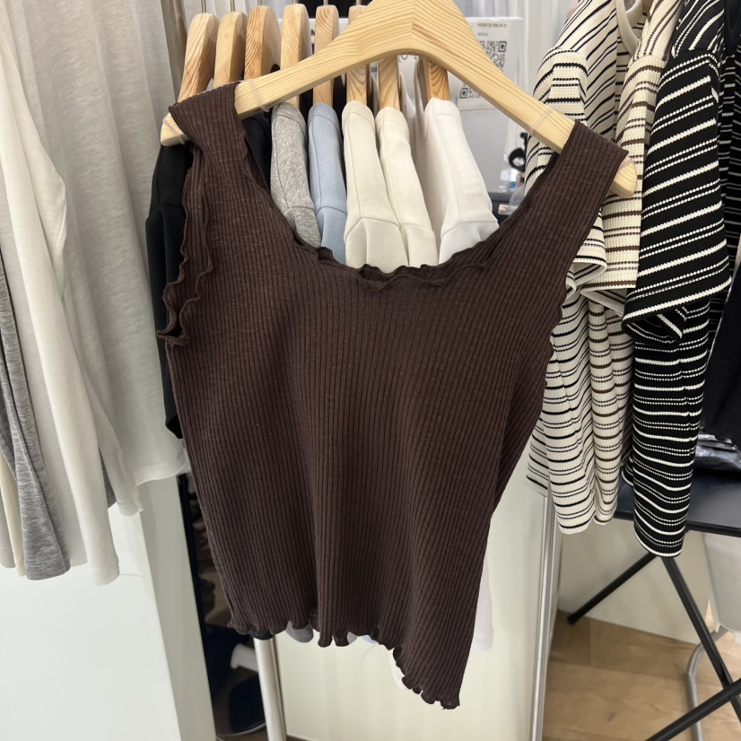 HOUSE OF/DE MERRY韓國代購女裝新款職業26夏季吊帶背心HOUSE OF/DE MERRY吊帶/背心圖色1