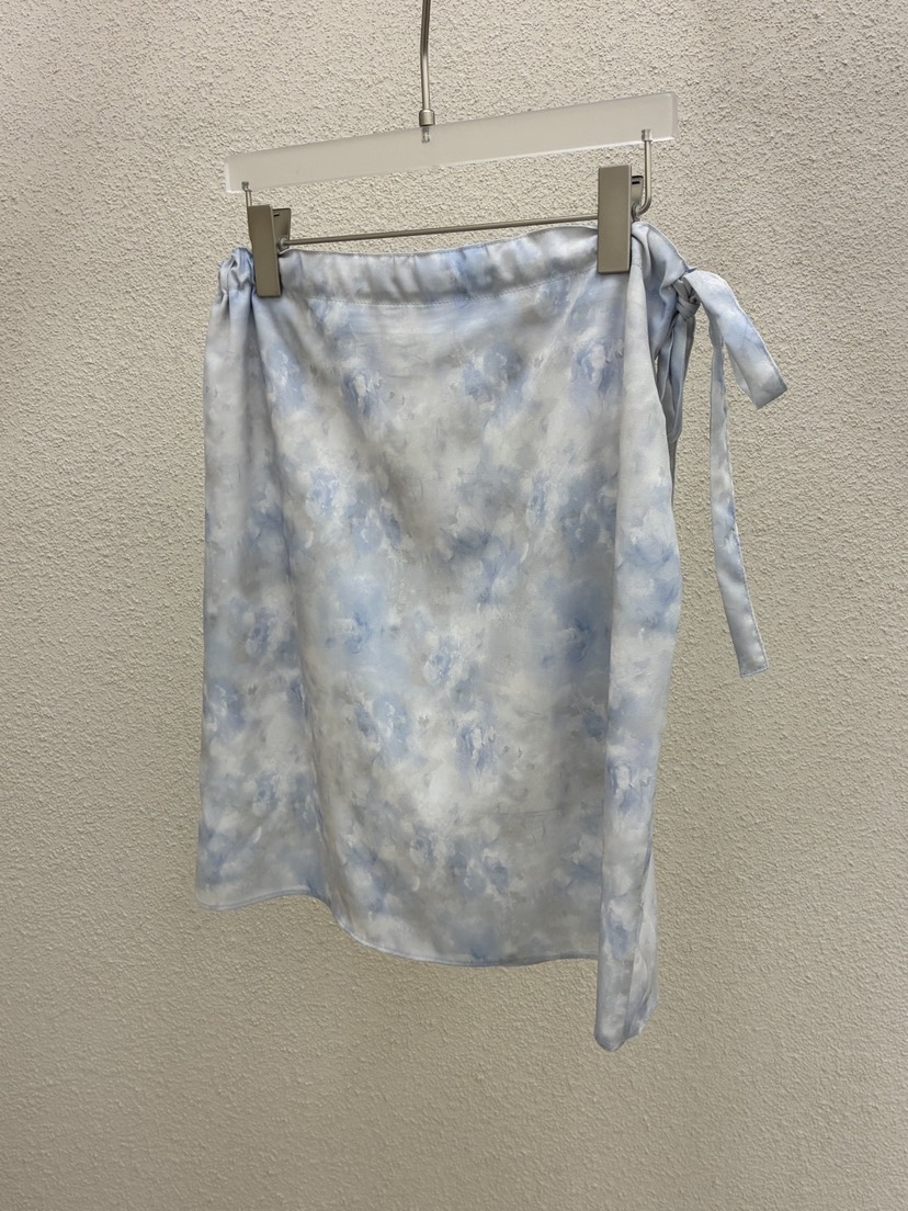 MWE韓國代購女裝新品推薦人氣26春夏熱賣休閑半身裙中短裙MWE半身裙/中短裙圖色1