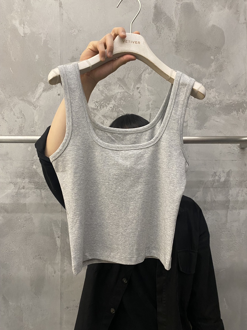 THE VETIVER-A韓國東大門代購女裝新品職業休閑吊帶背心VETIVER吊帶/背心圖色4