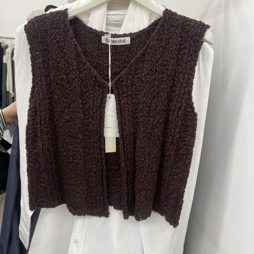 BREATHE韓國代購女裝新款休閑26春夏時尚熱賣職業推薦馬甲BREATHE馬甲圖色3