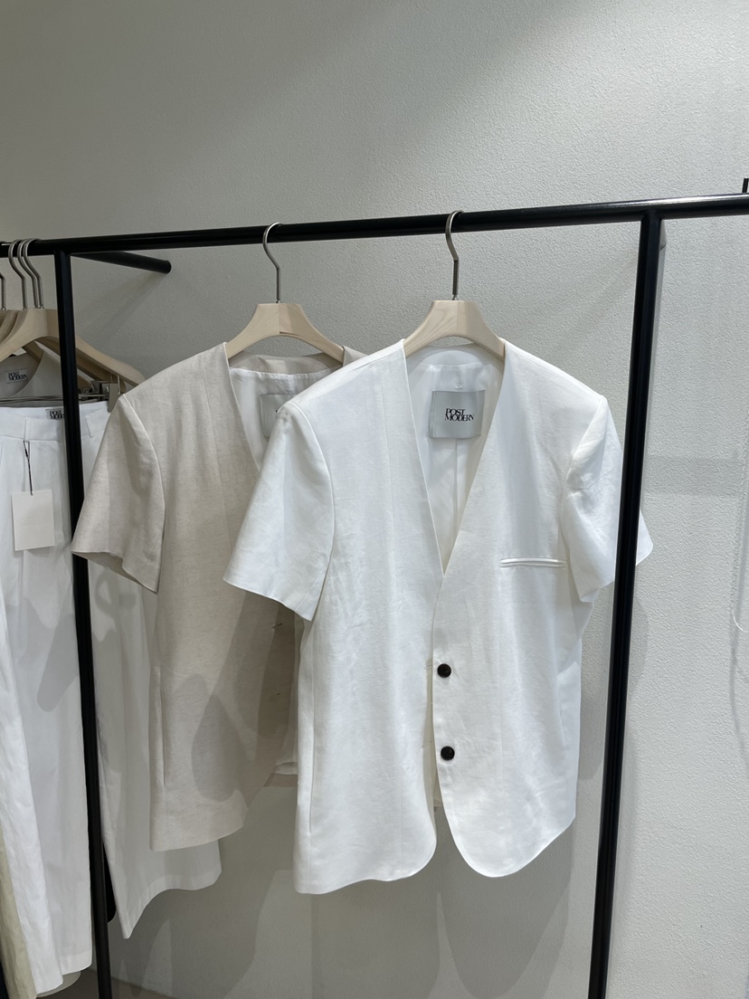 POSTMODERN韓國直郵實拍女士新款熱賣休閑推薦職業26春夏夾克POSTMODERN夾克