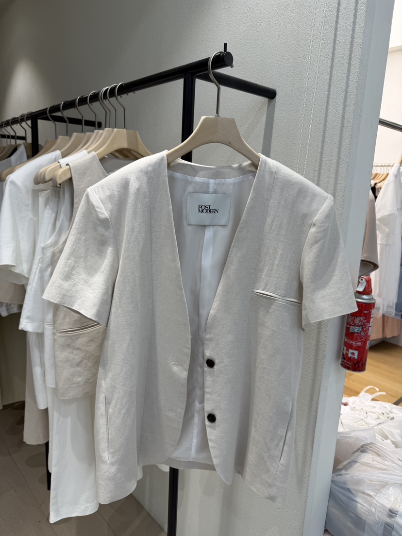 POSTMODERN韓國直郵實拍女士新款熱賣休閑推薦職業26春夏夾克POSTMODERN夾克圖色2