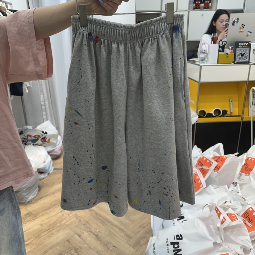 DE LINE韓國直郵實拍女裝新品人氣26春夏休閑職業推薦短褲DE LINE短褲