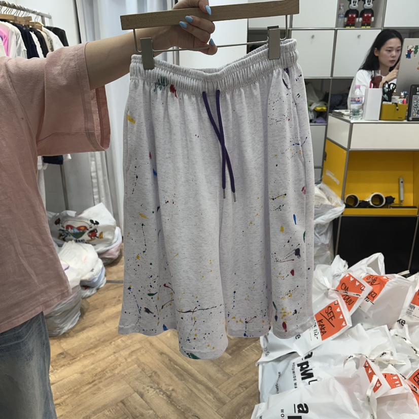 DE LINE韓國直郵實拍女裝新品人氣26春夏休閑職業推薦短褲DE LINE短褲圖色1