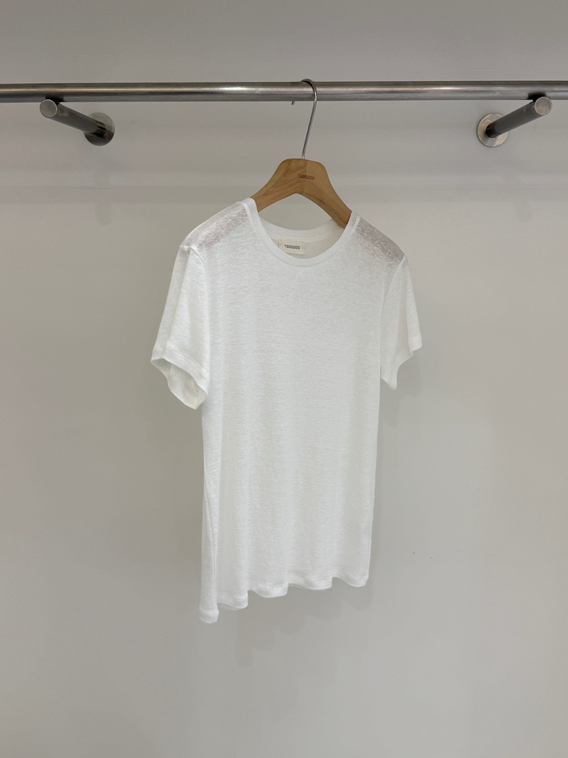 TOOGOOD韓國東大門直郵女士新品時尚人氣熱賣職業T恤亞麻TOOGOODT恤圖色2