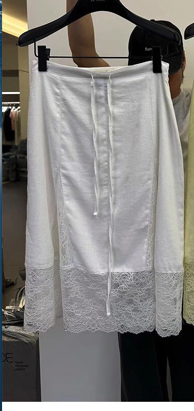 LE ETOILE東大門實拍韓國女士新品推薦半身裙中短裙蕾絲Le etoile半身裙/中短裙圖色1