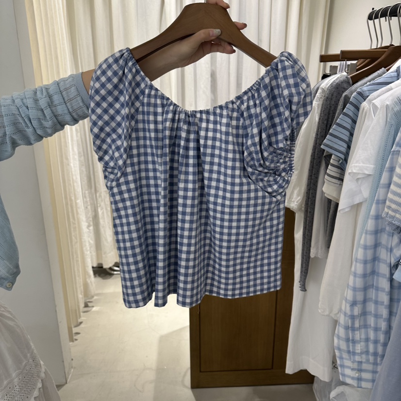 SIERRA韓國東大門直郵女裝新品職業26春夏時尚襯衫蕾絲衫SIERRA襯衫/蕾絲衫