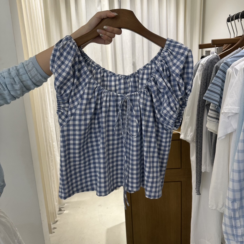 SIERRA韓國東大門直郵女裝新品職業26春夏時尚襯衫蕾絲衫SIERRA襯衫/蕾絲衫圖色1