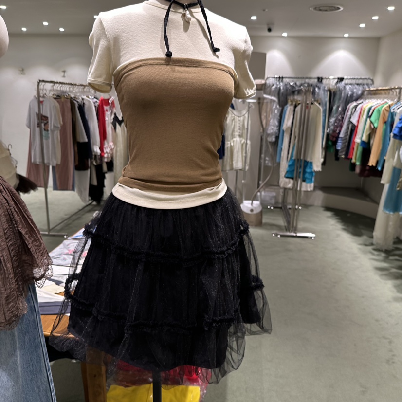 JERRY HALL-P韓國代購女士新品26夏季時尚人氣推薦短裙JERRY HALL短裙