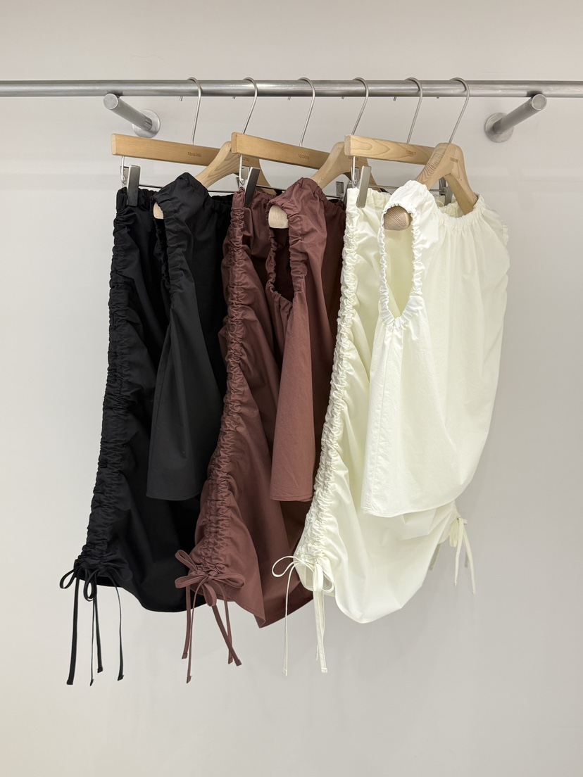 TOOGOOD韓國東大門直郵女裝新品時尚人氣吊帶背心棉質褶皺TOOGOOD吊帶/背心