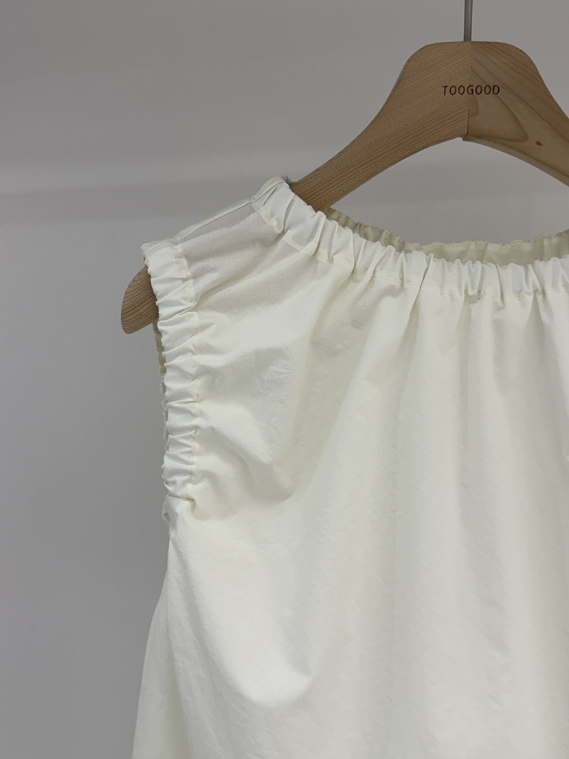 TOOGOOD韓國東大門直郵女裝新品時尚人氣吊帶背心棉質褶皺TOOGOOD吊帶/背心