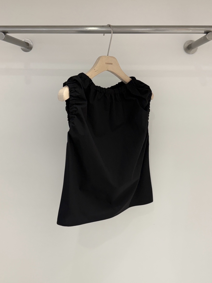 TOOGOOD韓國東大門直郵女裝新品時尚人氣吊帶背心棉質褶皺TOOGOOD吊帶/背心圖色3