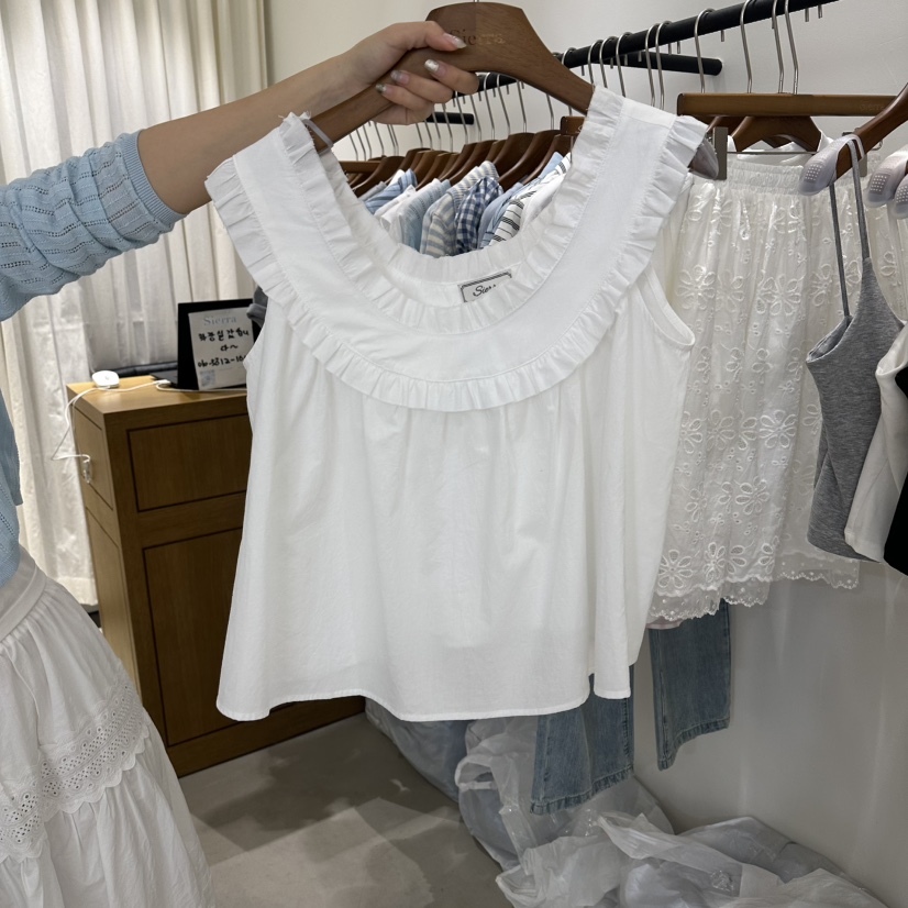 SIERRA東大門實拍韓國女士新品人氣26夏季時尚熱賣吊帶背心SIERRA吊帶/背心圖色3