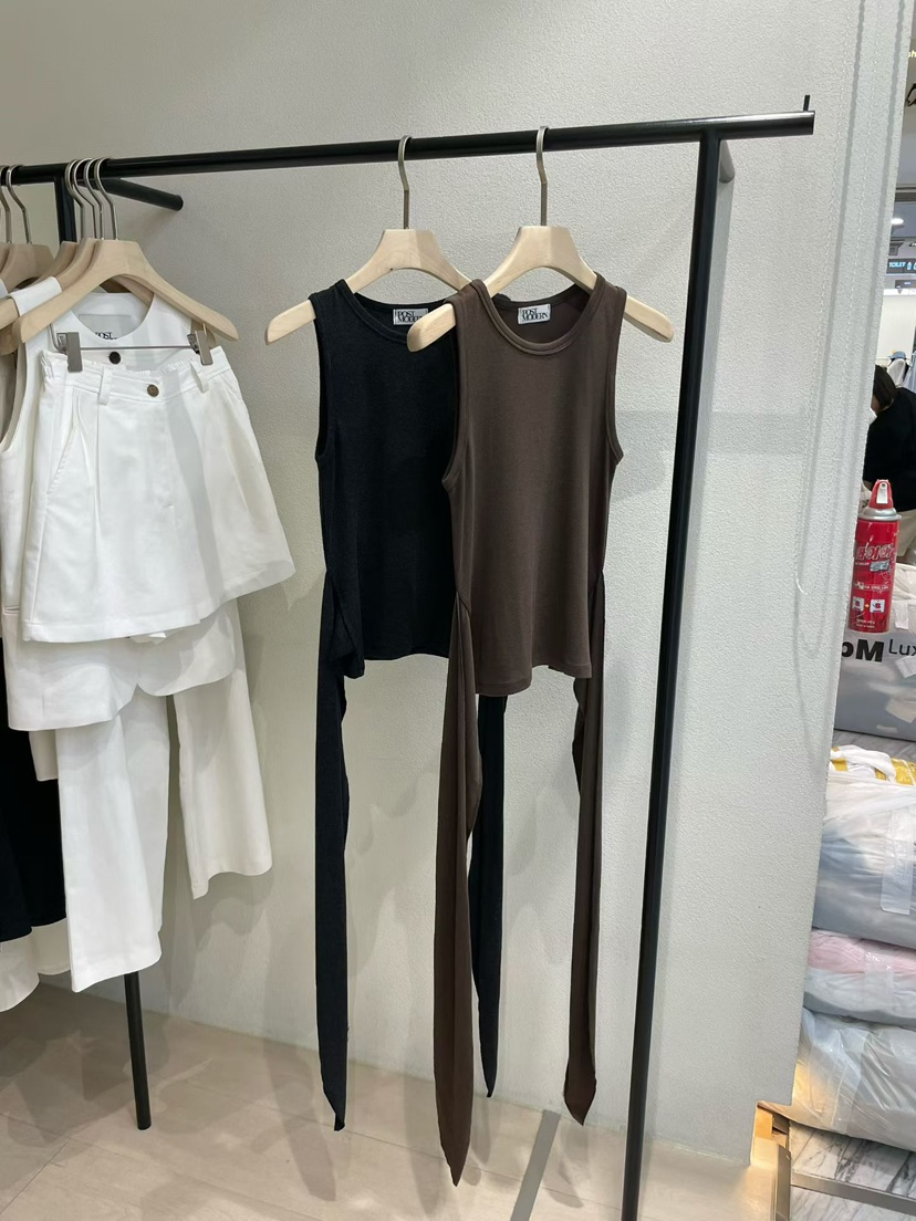 POSTMODERN韓國直郵實拍女裝新款推薦時尚26春夏吊帶背心POSTMODERN吊帶/背心