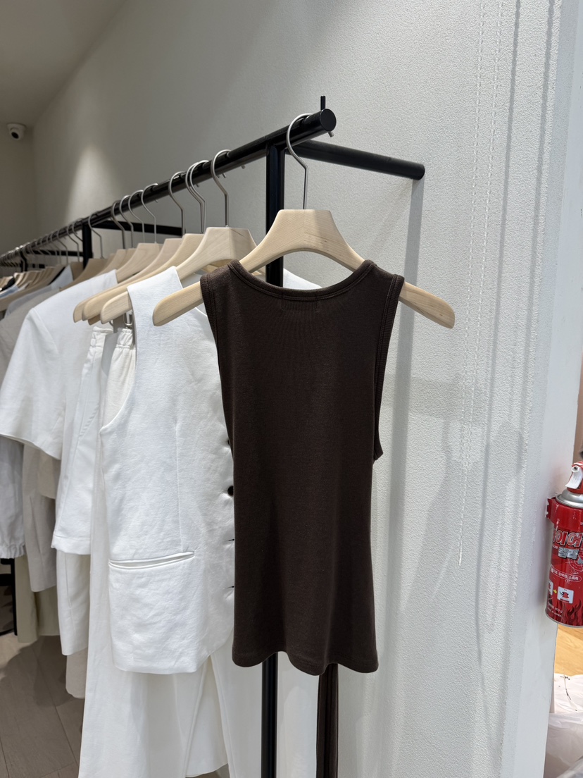 POSTMODERN韓國直郵實拍女裝新款推薦時尚26春夏吊帶背心POSTMODERN吊帶/背心