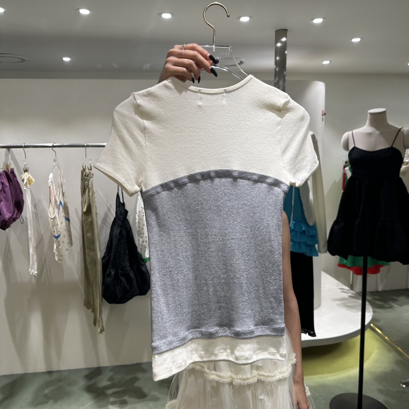 JERRY HALL-P韓國東大門代購女裝新品26春夏人氣職業T恤JERRY HALLT恤