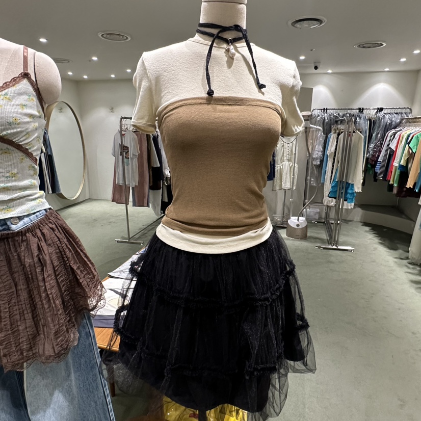 JERRY HALL-P韓國東大門代購女裝新品26春夏人氣職業T恤JERRY HALLT恤