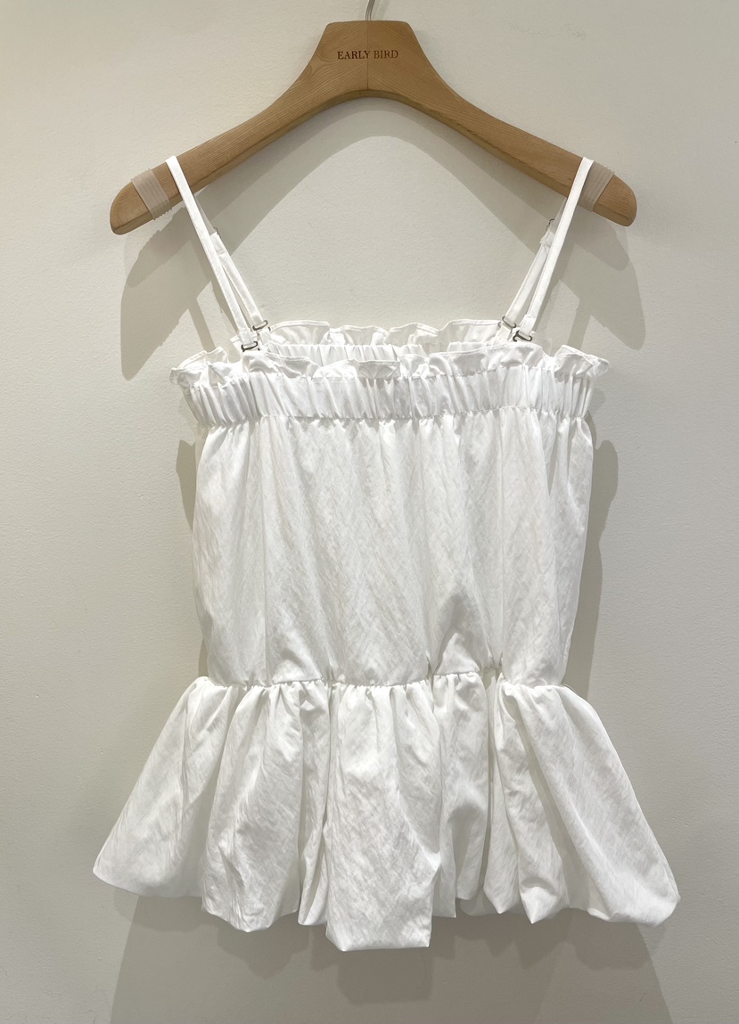 OBSESS韓國東大門直郵女裝新款職業熱賣人氣推薦吊帶背心OBSESS/EARLY BIRD吊帶/背心圖色1白色