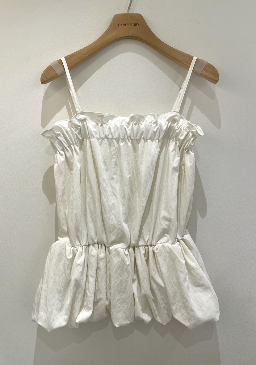 OBSESS韓國東大門直郵女裝新款職業熱賣人氣推薦吊帶背心OBSESS/EARLY BIRD吊帶/背心圖色2奶油色