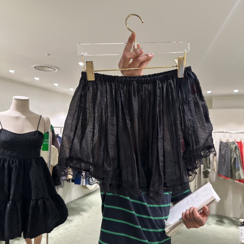 JERRY HALL-P東大門實拍韓國女裝新款26夏季推薦短裙花朵JERRY HALL短裙