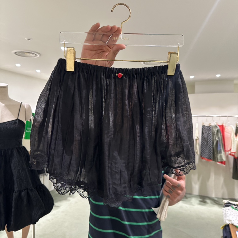 JERRY HALL-P東大門實拍韓國女裝新款26夏季推薦短裙花朵JERRY HALL短裙圖色2