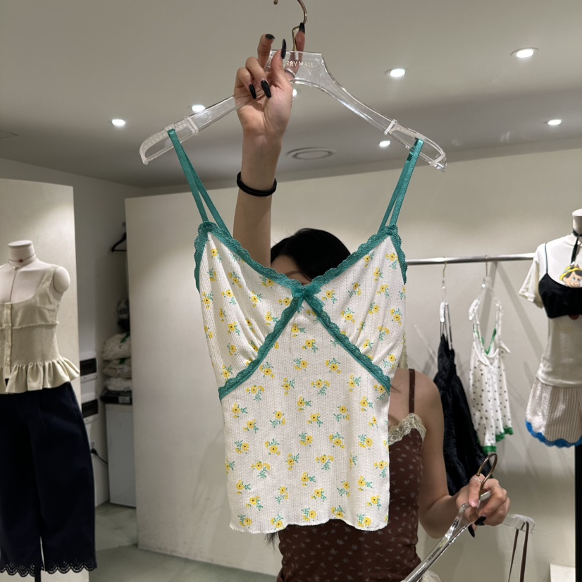 JERRY HALL-P韓國直郵女裝新款人氣26春夏職業吊帶背心JERRY HALL吊帶/背心圖色2