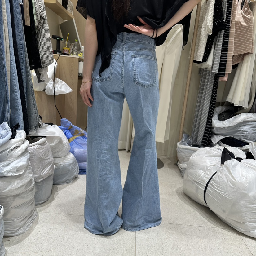 VINTAGE VIBE韓國東大門代購女士新款時尚推薦職業牛仔褲VINTAGE VIBE牛仔褲