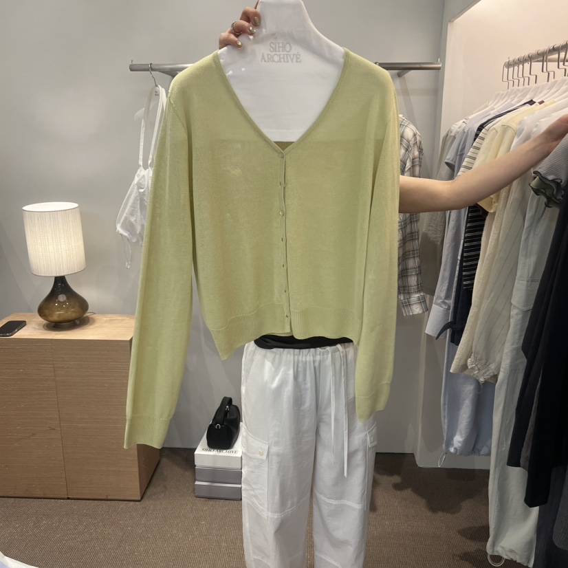 SIHO ARCHIVE東大門實拍韓國女士新品26夏季人氣職業針織衫SIHO ARCHIVE針織衫圖色1
