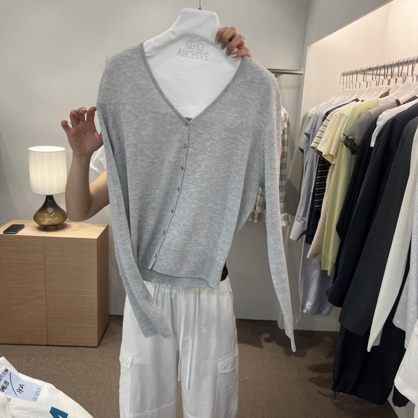 SIHO ARCHIVE東大門實拍韓國女士新品26夏季人氣職業針織衫SIHO ARCHIVE針織衫圖色6