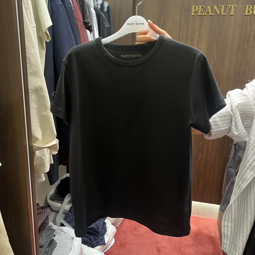 PEANUT BUTTER韓國東大門代購女裝新品26春夏職業休閑T恤PEANUT BUTTERT恤圖色6