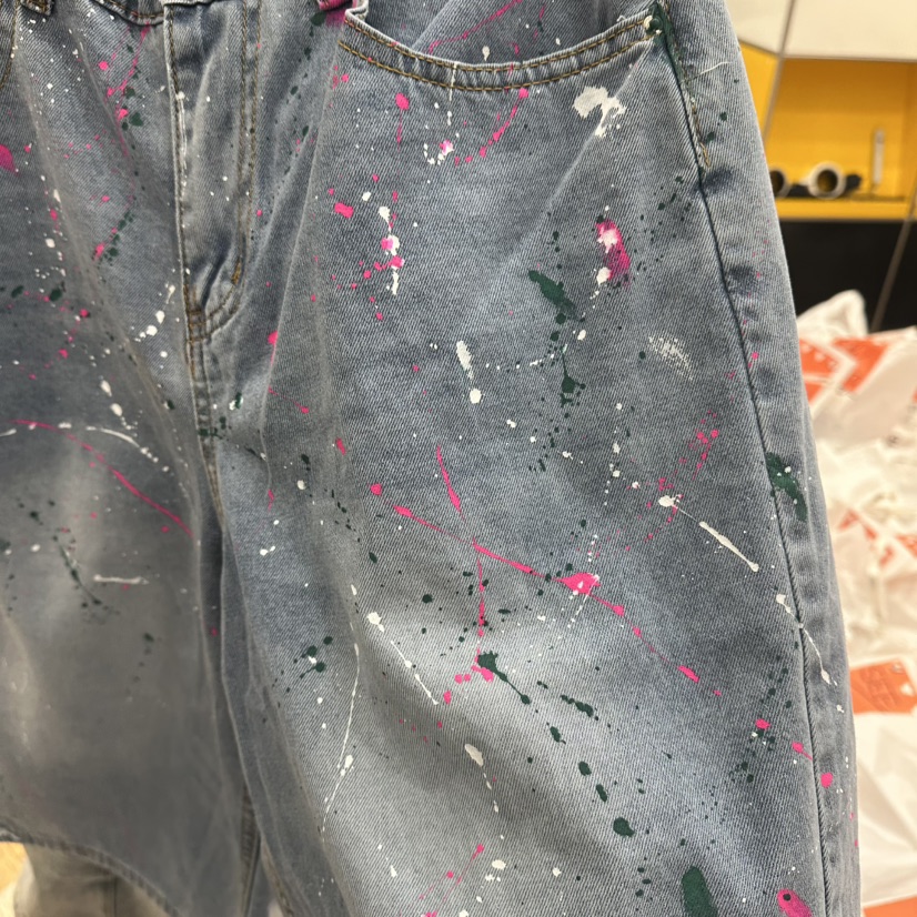 DE LINE韓國東大門直郵女裝新品熱賣休閑時尚26春夏短褲DE LINE短褲