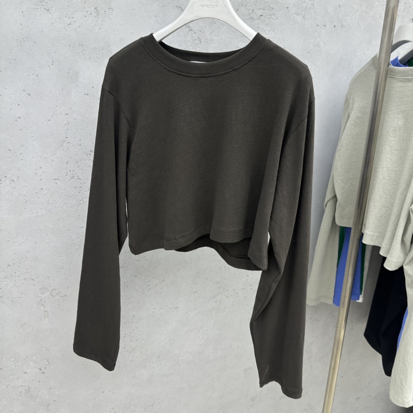 SIXTEEN韓國直郵女士新款休閑推薦職業26夏季人氣長袖T恤SIXTEEN長袖T恤圖色5