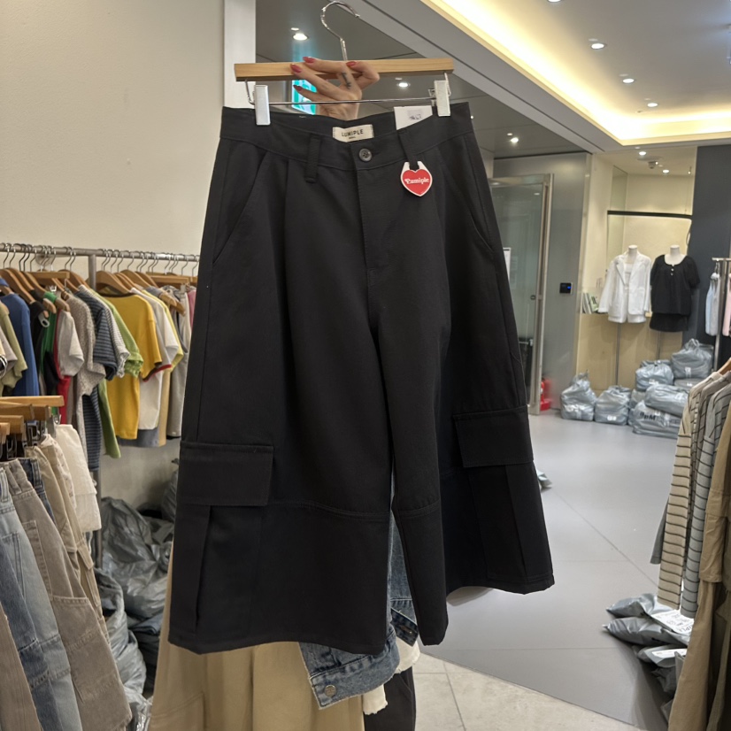 LUMIPLE韓國直郵女士新款推薦人氣時尚休閑職業26春夏短褲LUMIPLE短褲圖色2