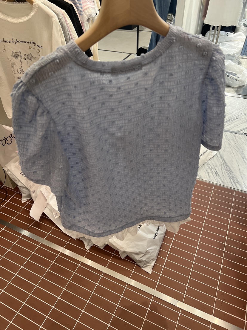 BE&amp;BE韓國直郵女裝新款26春夏職業熱賣人氣休閑T恤絲帶BE&beT恤