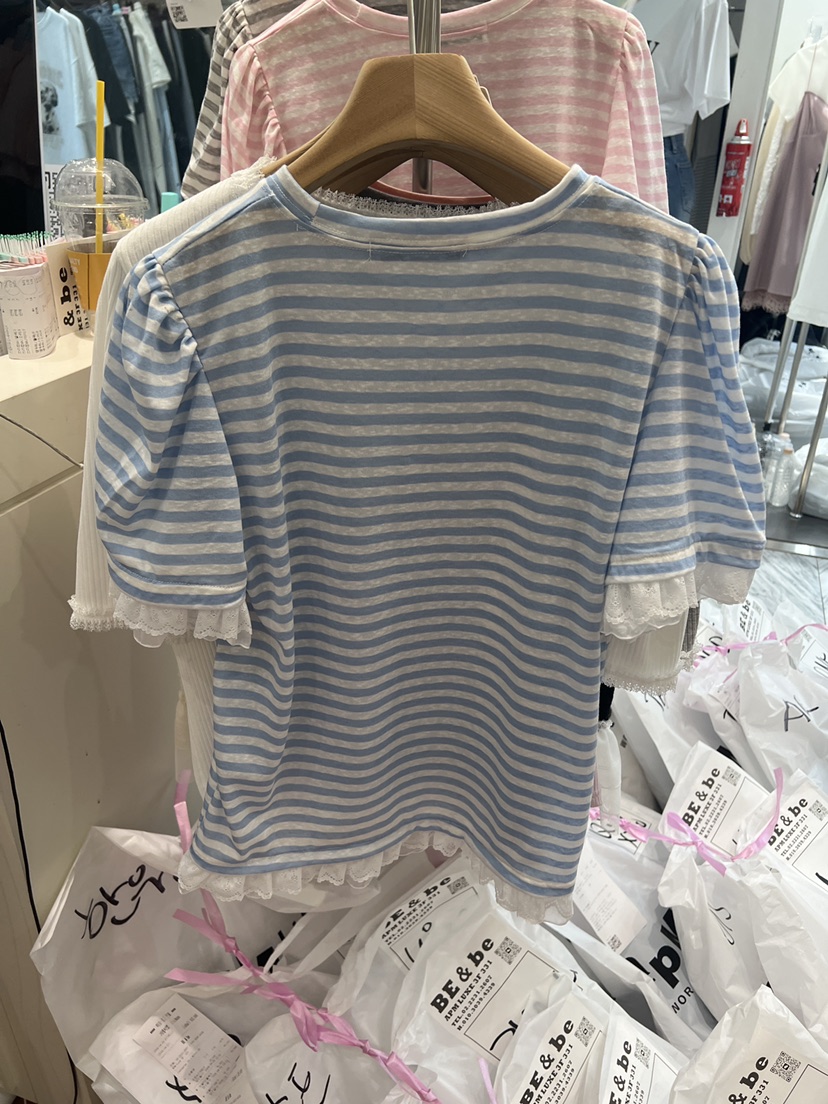 BE&amp;BE韓國直郵實拍女士新款26夏季熱賣休閑職業人氣T恤BE&beT恤
