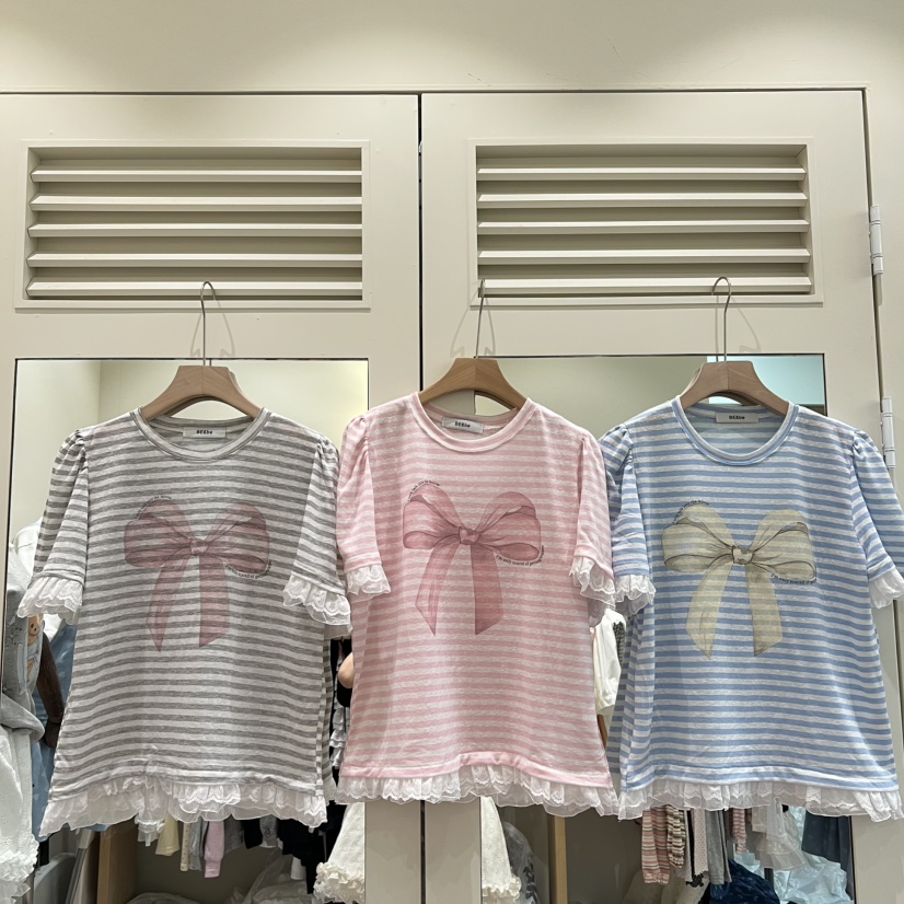 BE&amp;BE韓國直郵實拍女士新款26夏季熱賣休閑職業人氣T恤BE&beT恤