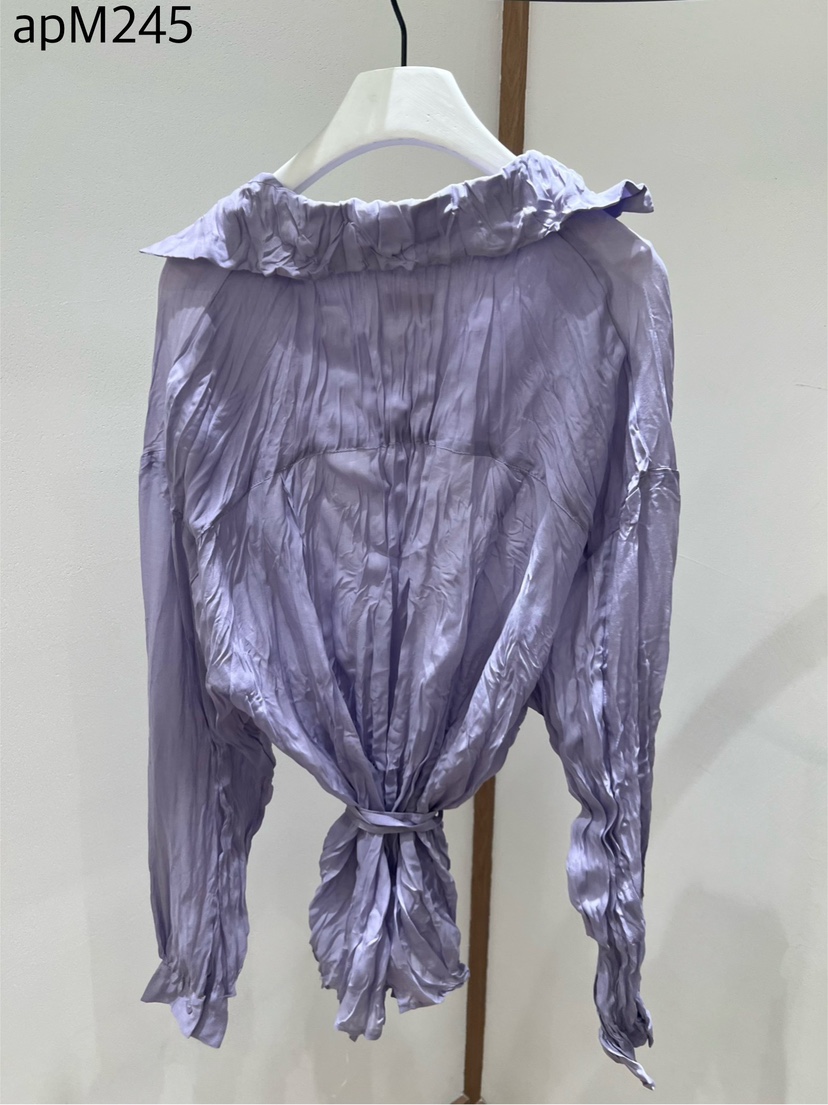 LOFN韓國直郵實拍女士新款休閑職業26夏季時尚襯衫蕾絲衫LOFN襯衫/蕾絲衫