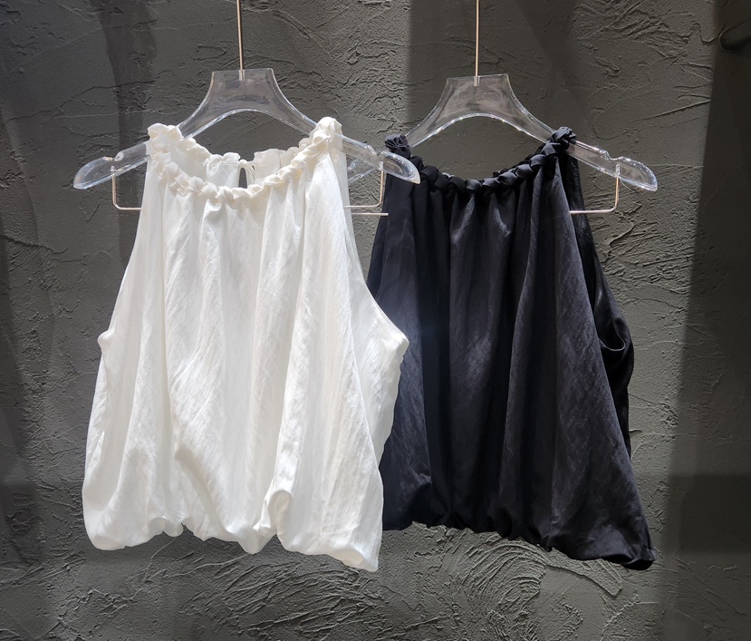 BLACK RIBBON-A韓國東大門直郵女士新款推薦26夏季吊帶背心BLACK RIBBON-A吊帶/背心