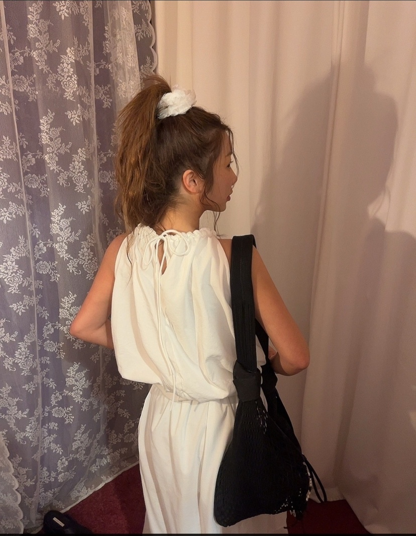 BLACK RIBBON-A韓國東大門直郵女士新款推薦26夏季吊帶背心BLACK RIBBON-A吊帶/背心