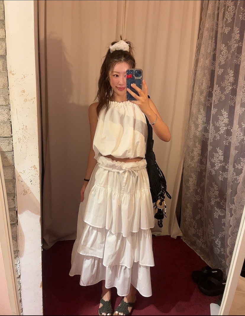 BLACK RIBBON-A韓國東大門直郵女士新款推薦26夏季吊帶背心BLACK RIBBON-A吊帶/背心