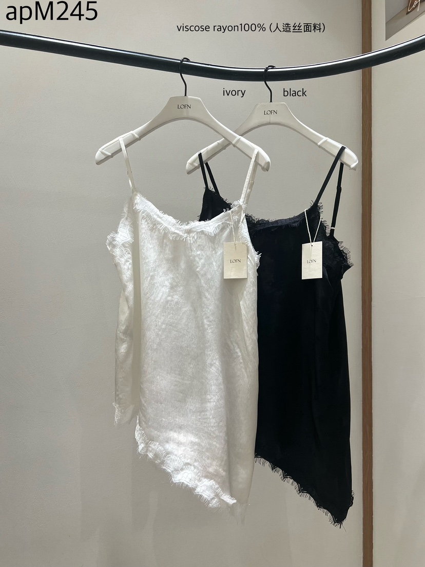 LOFN韓國代購女裝新款26夏季時尚推薦熱賣休閑人氣吊帶背心LOFN吊帶/背心