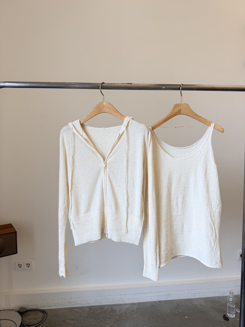 LAUNDRY韓國東大門代購女裝新款時尚休閑26春夏套裝套裝連帽LAUNDRY套裝