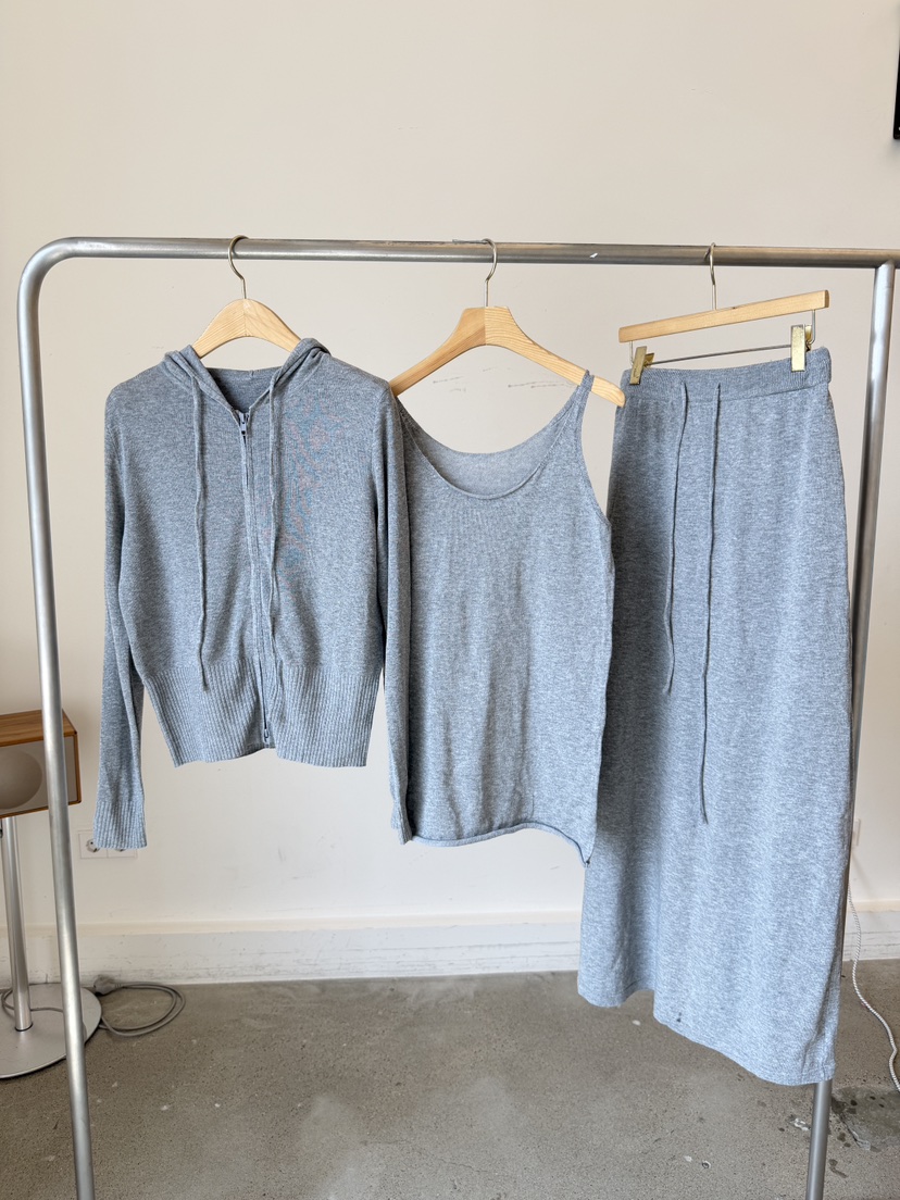 LAUNDRY韓國東大門代購女裝新款時尚休閑26春夏套裝套裝連帽LAUNDRY套裝