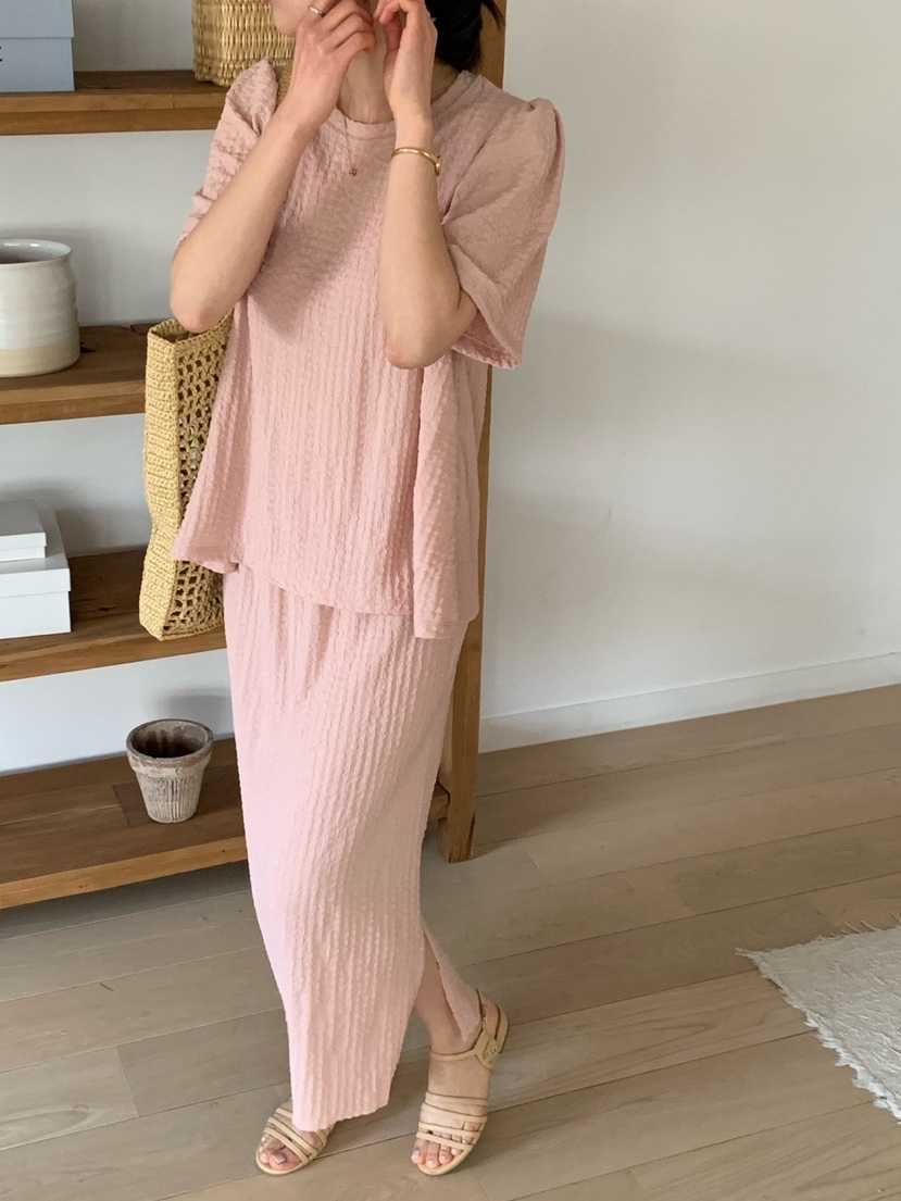 COBALT BLUE韓國直郵實拍女裝新品26夏季休閑熱賣人氣套裝COBALT BLUE套裝圖色2