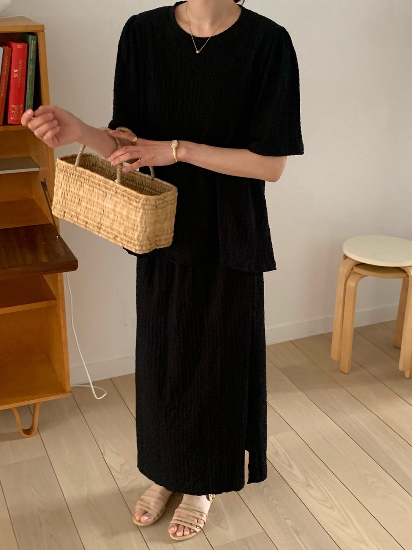 COBALT BLUE韓國直郵實拍女裝新品26夏季休閑熱賣人氣套裝COBALT BLUE套裝圖色5