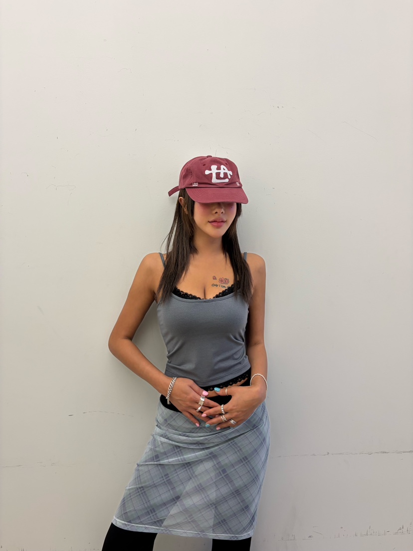 CUCUMBER韓國代購女裝新款時尚推薦休閑職業吊帶背心蕾絲CUCUMBER吊帶/背心