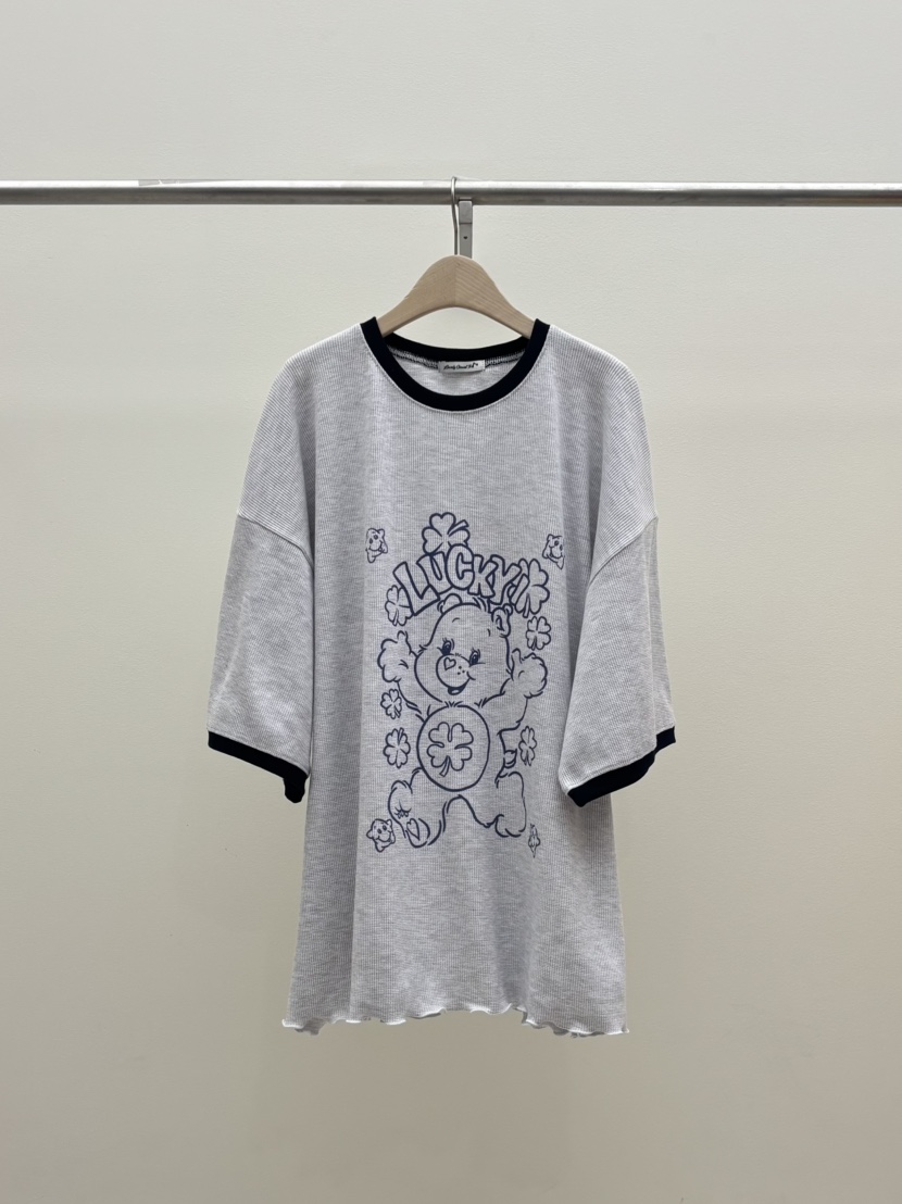 TOLL韓國代購女士新品人氣26春夏推薦職業26夏季熱賣時尚T恤TOLLT恤圖色3