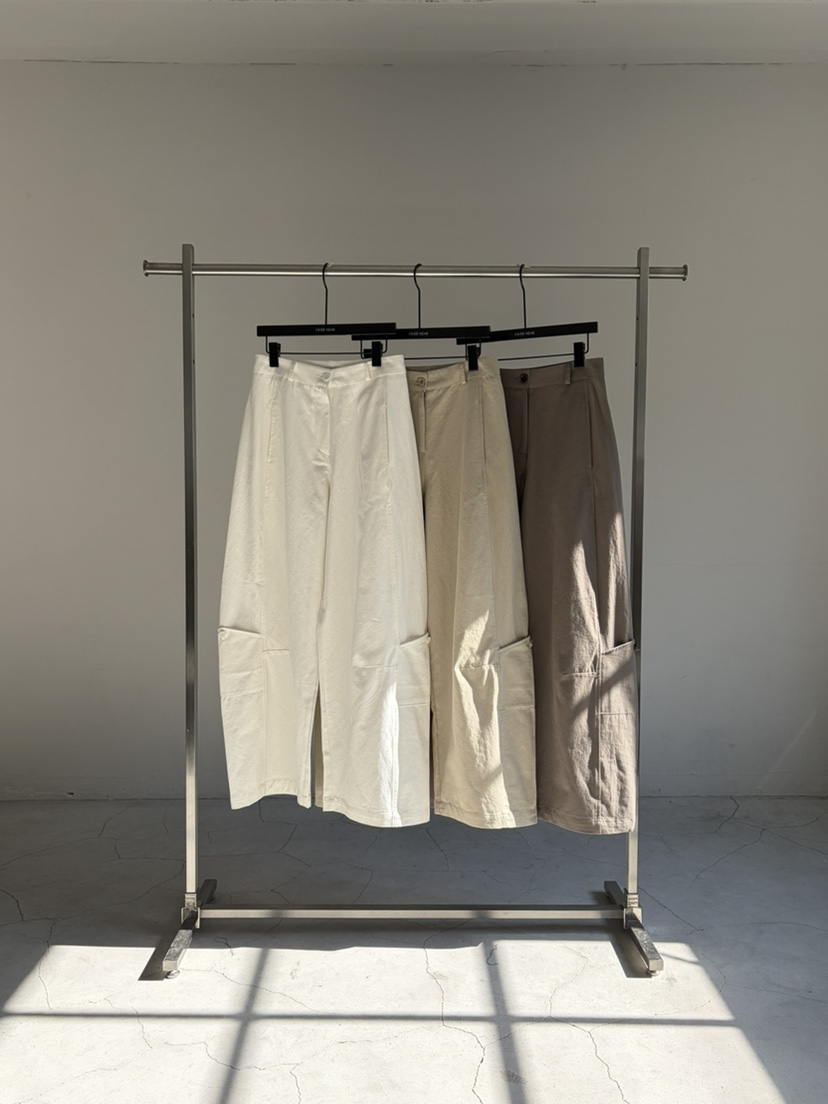 OVER NEAR韓國東大門代購女士新款時尚休閑褲不含腰帶口袋OVER NEAR休閑褲